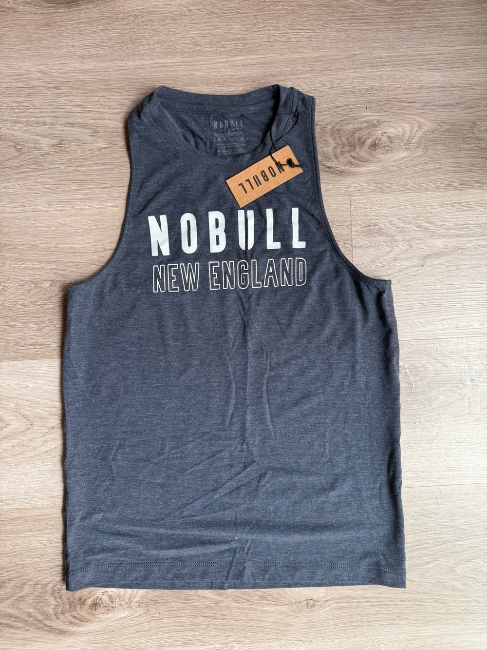 NOBULL New England Tank Top Heather Navy Blue Size XSmall NWT
